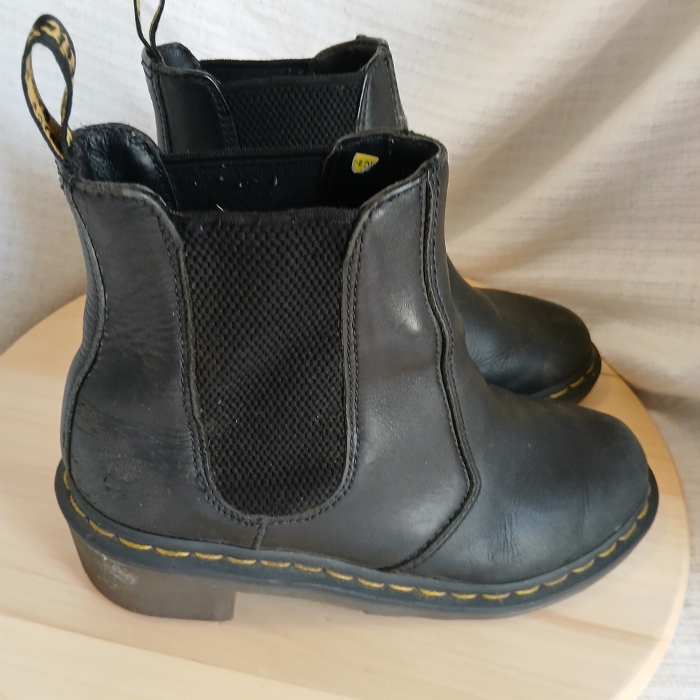Dr. Martens Black Ankle Boots